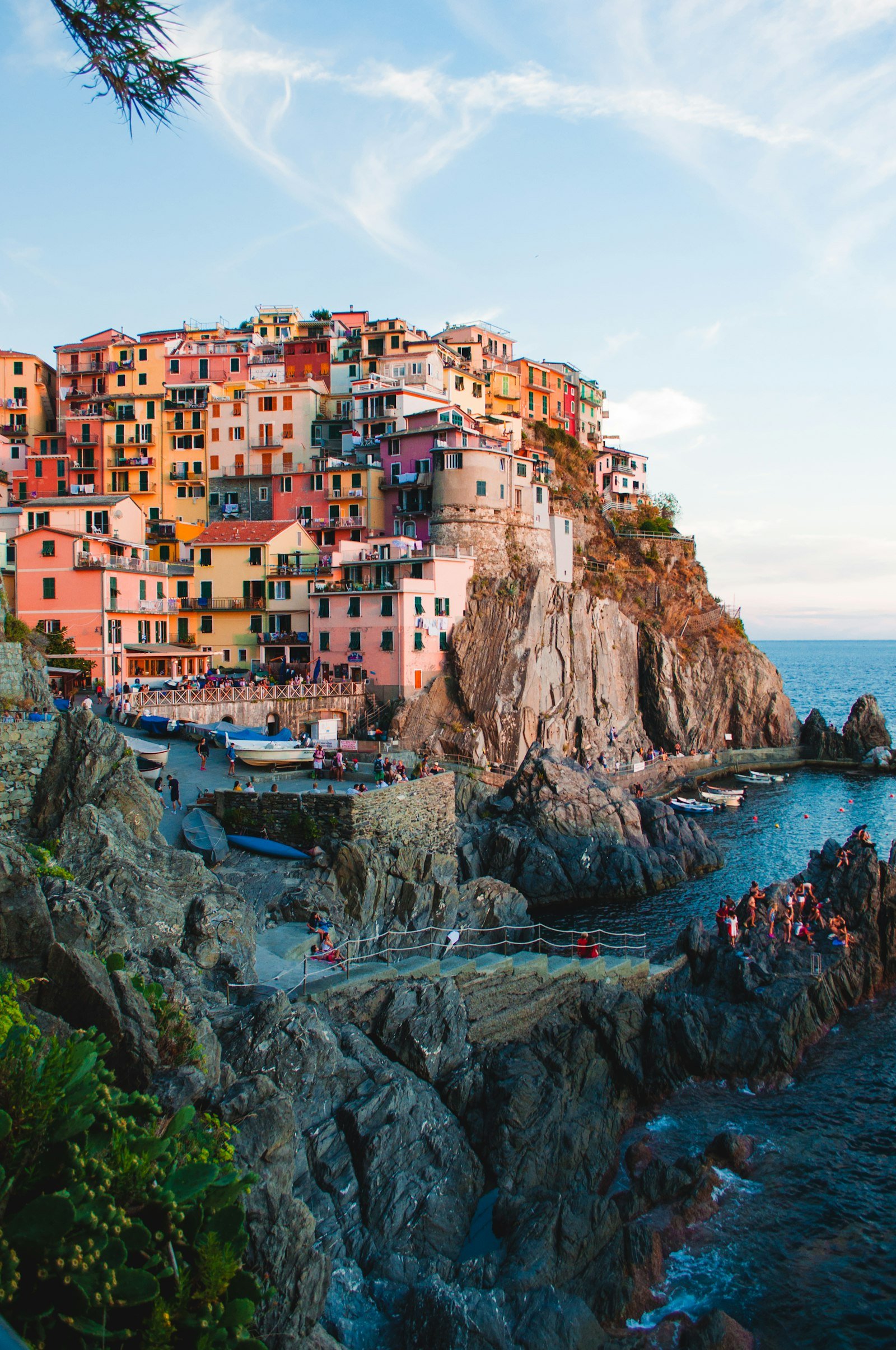 Coastal town in Italy